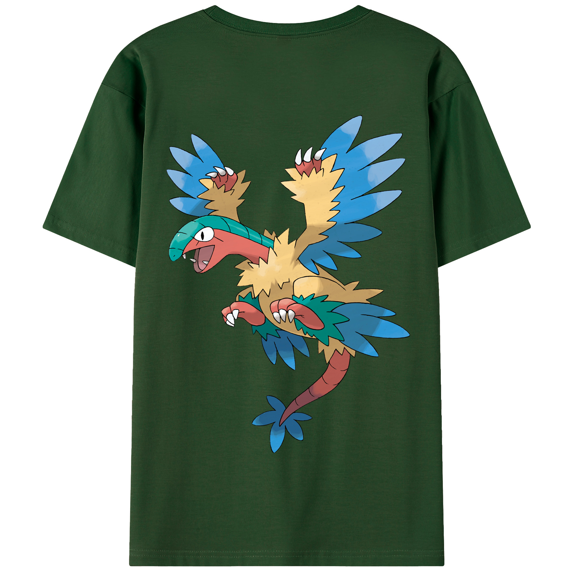 （画像用） ポケットモンスター Pokémon 綿100％半袖Tシャツ（背面プリント）